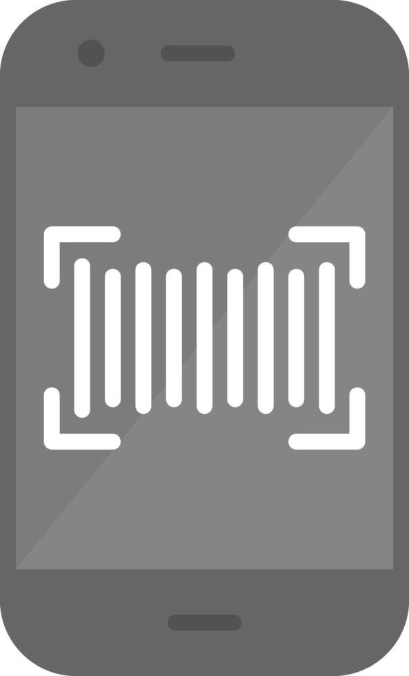 Phone Scanning Vector Icon