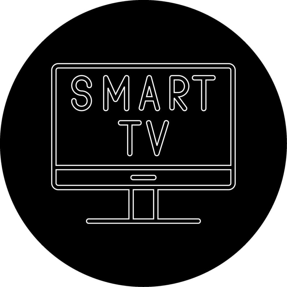 Smart Tv Vector Icon