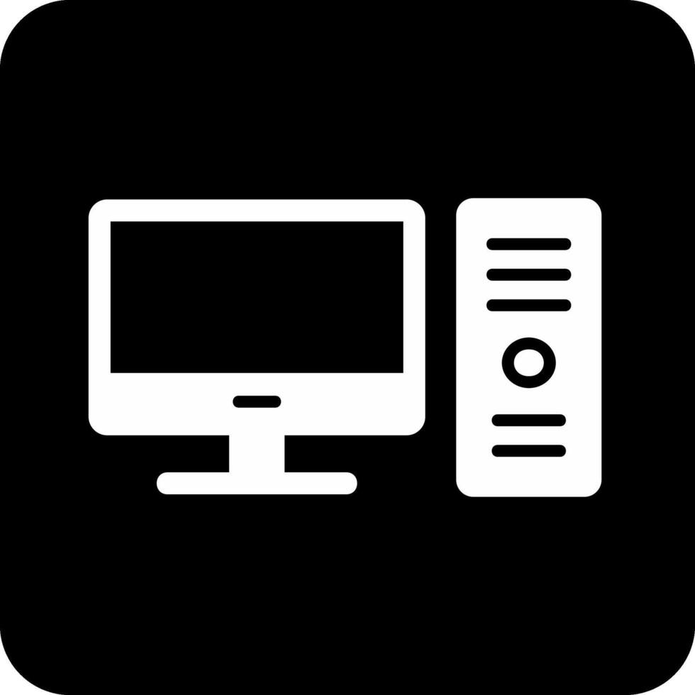 Computer Vector Icon