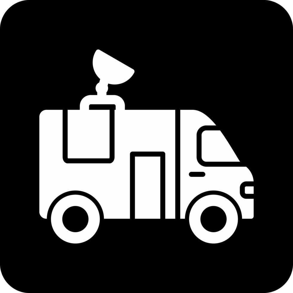 News Van Vector Icon
