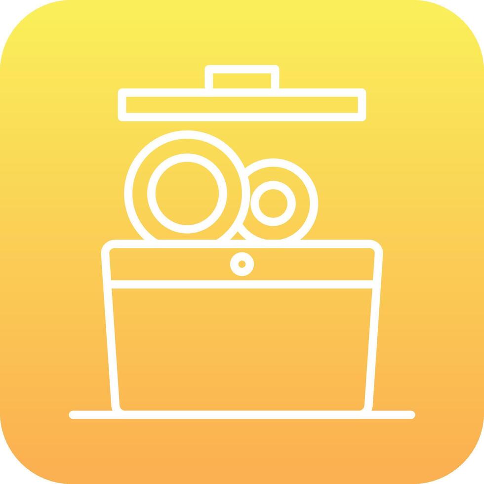 Dish Washer Vector Icon