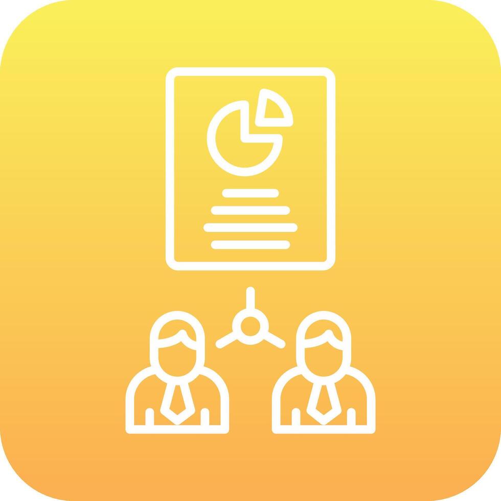 Work Distribution Vector Icon