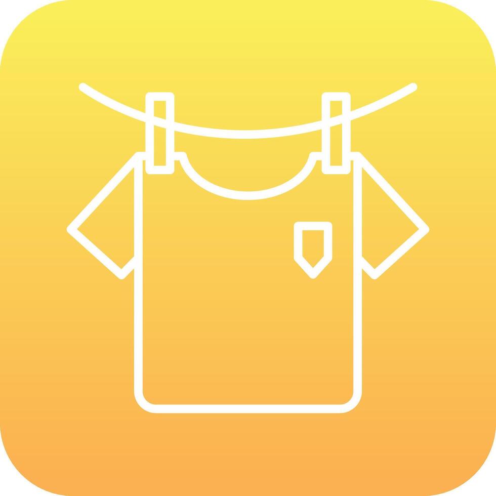 Washing Clothes Vector Icon