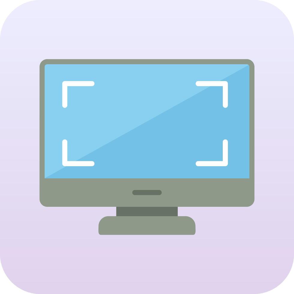 Monitor Vector Icon