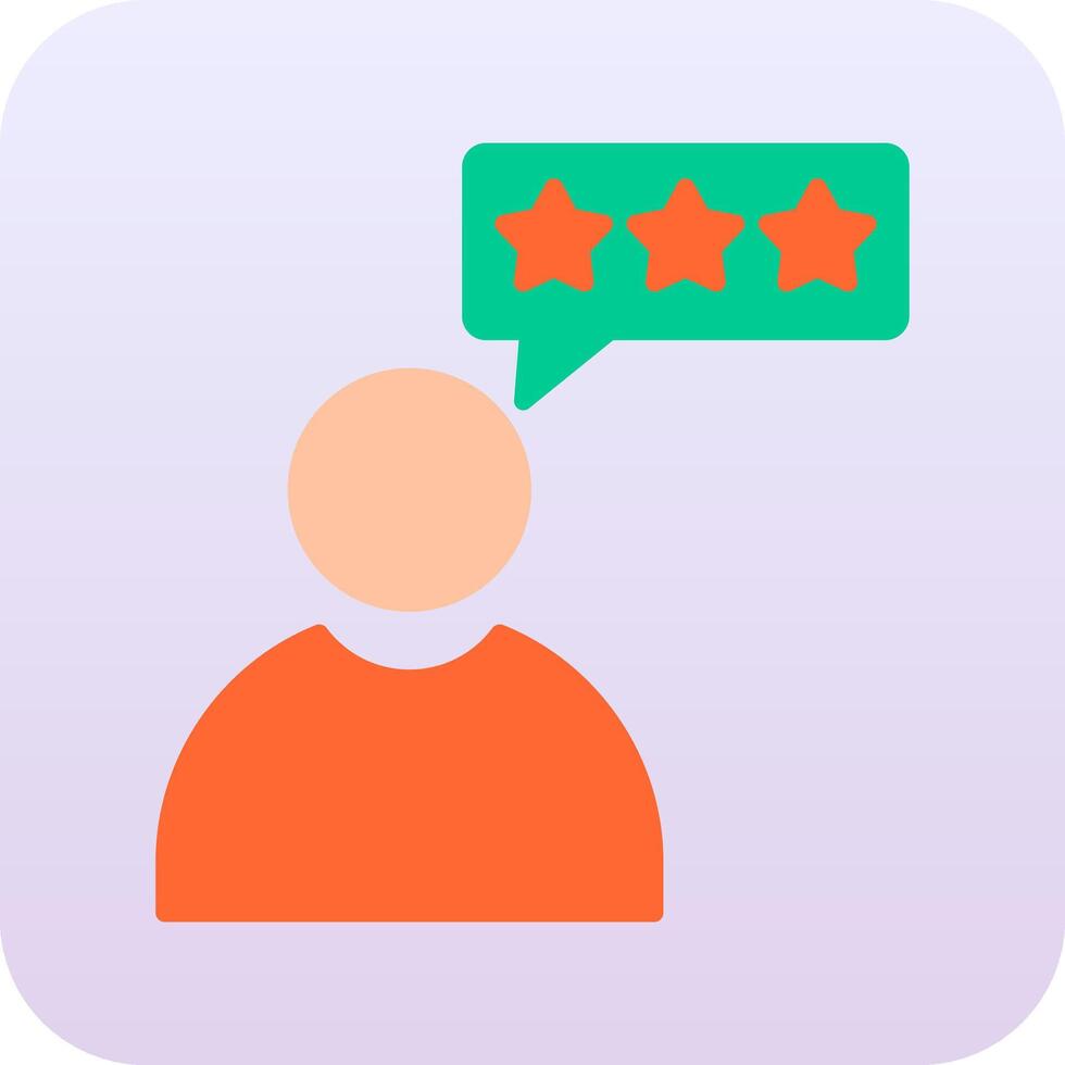 Customer Review Vector Icon