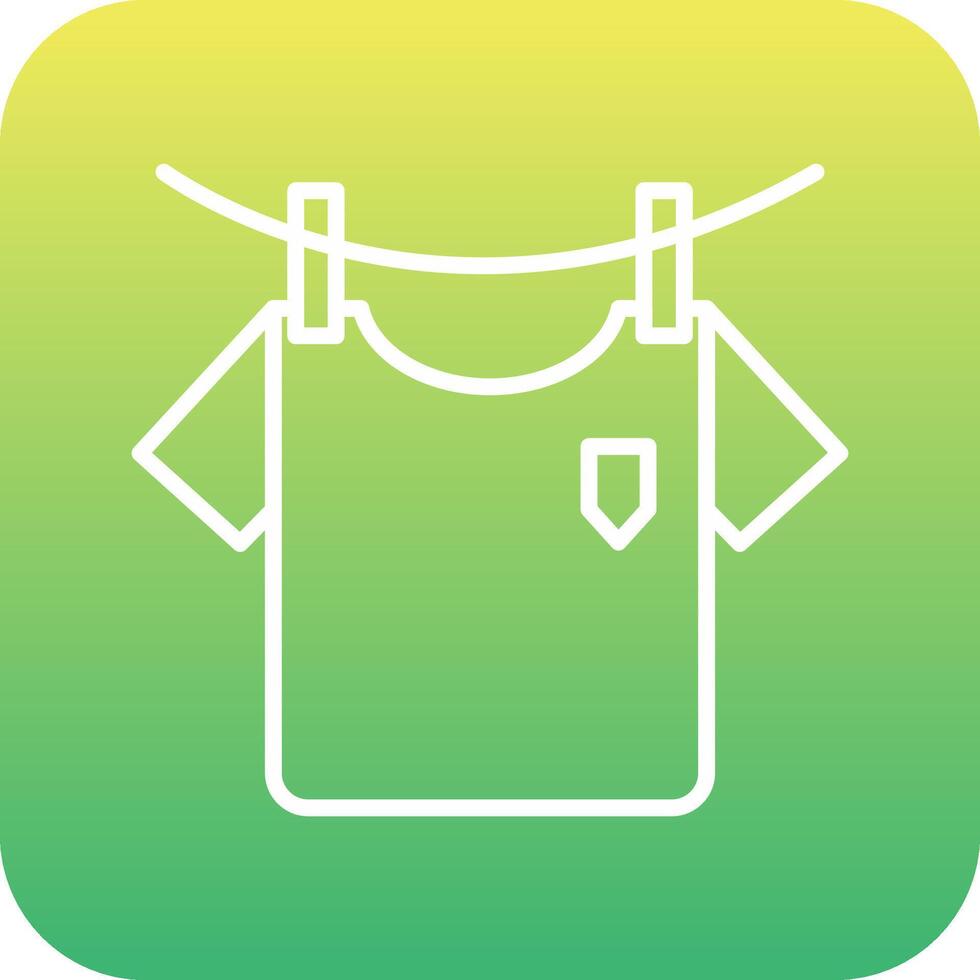 Washing Clothes Vector Icon