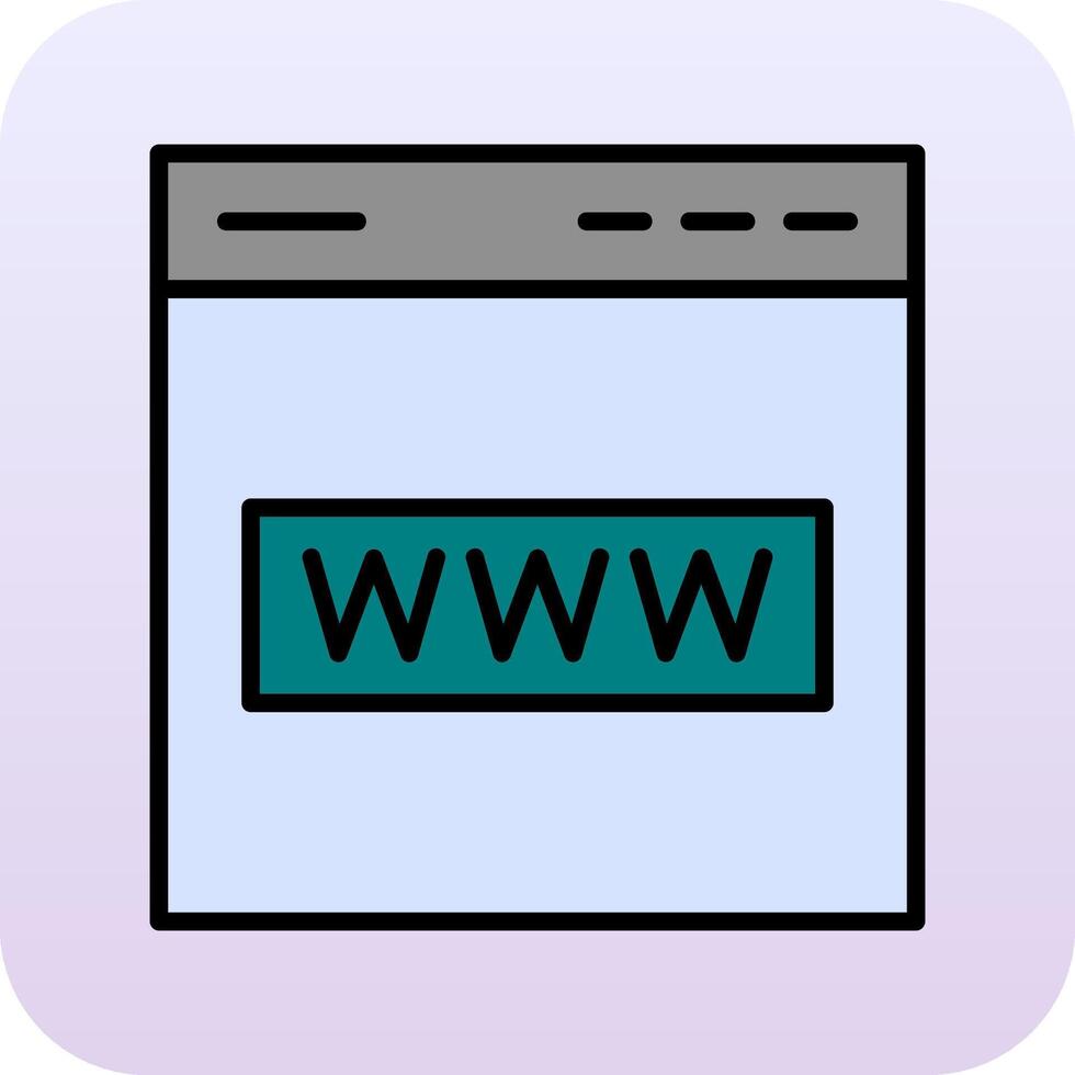 Web Site Vector Icon