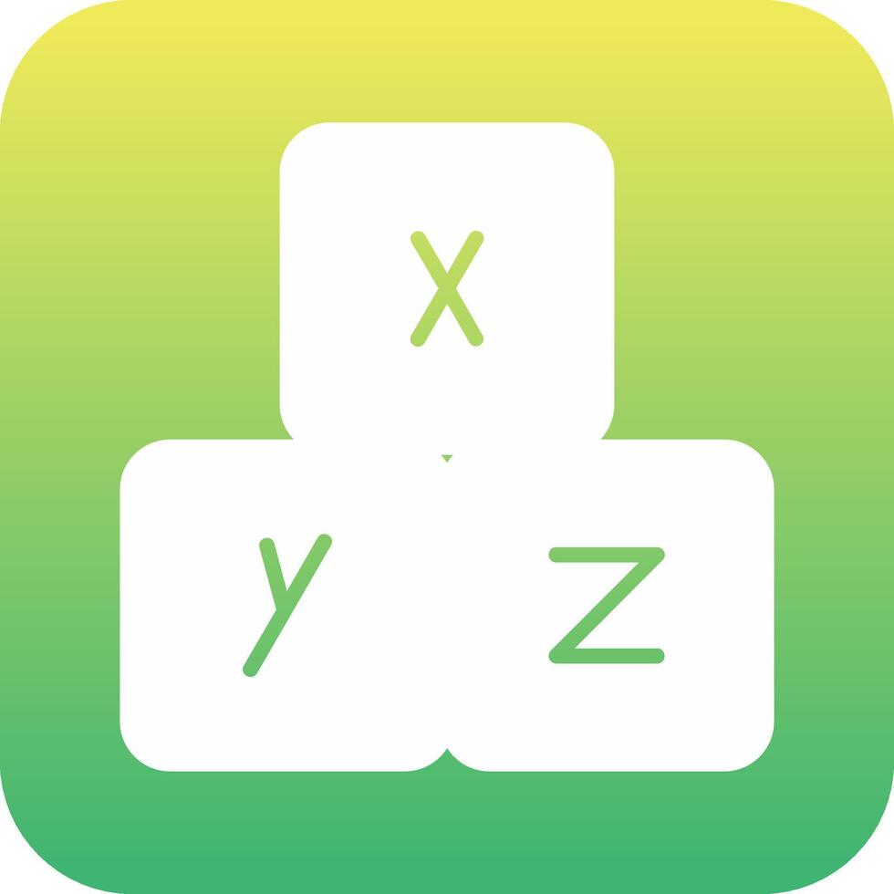 Alphabet Vector Icon