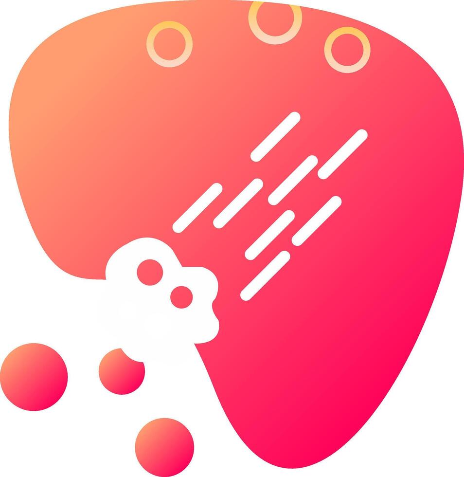 Meteor Vector Icon