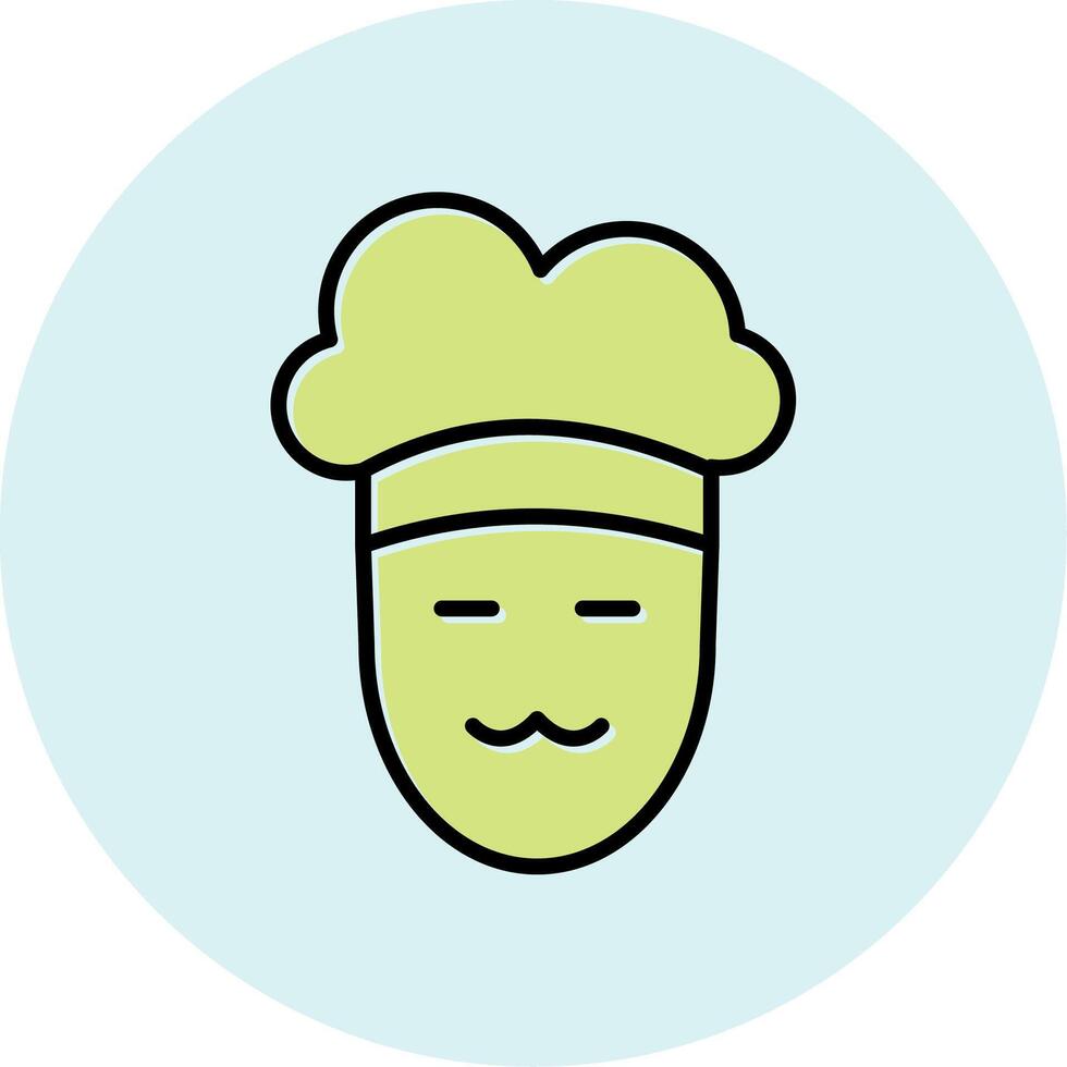 icono de vector de chef