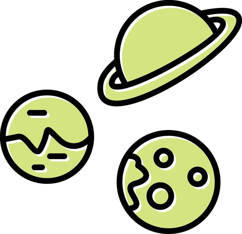 Planets Vector Icon