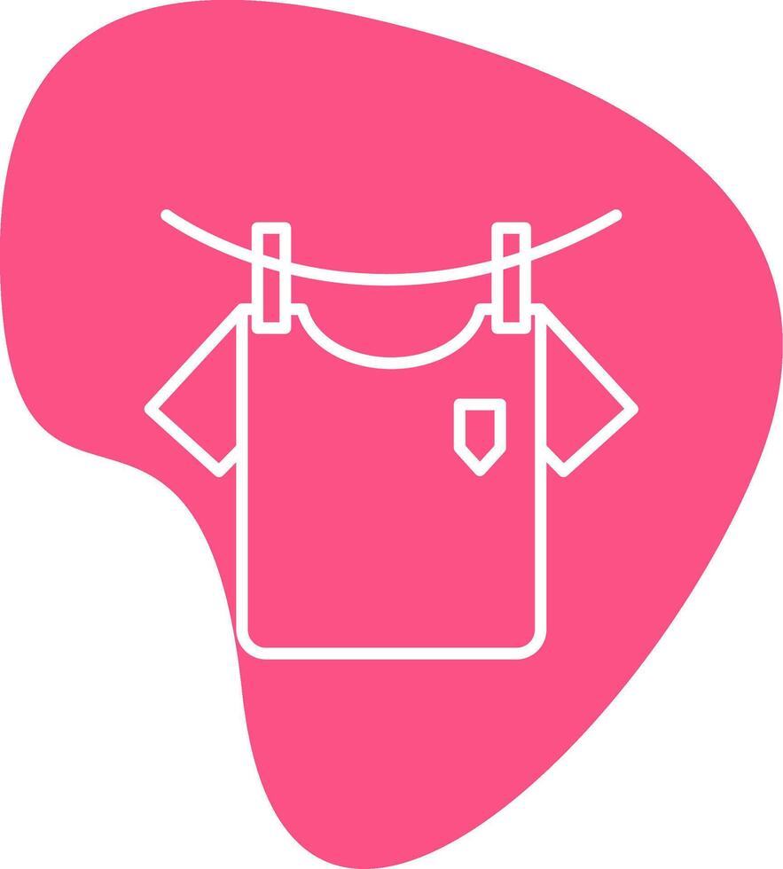 Washing Clothes Vector Icon