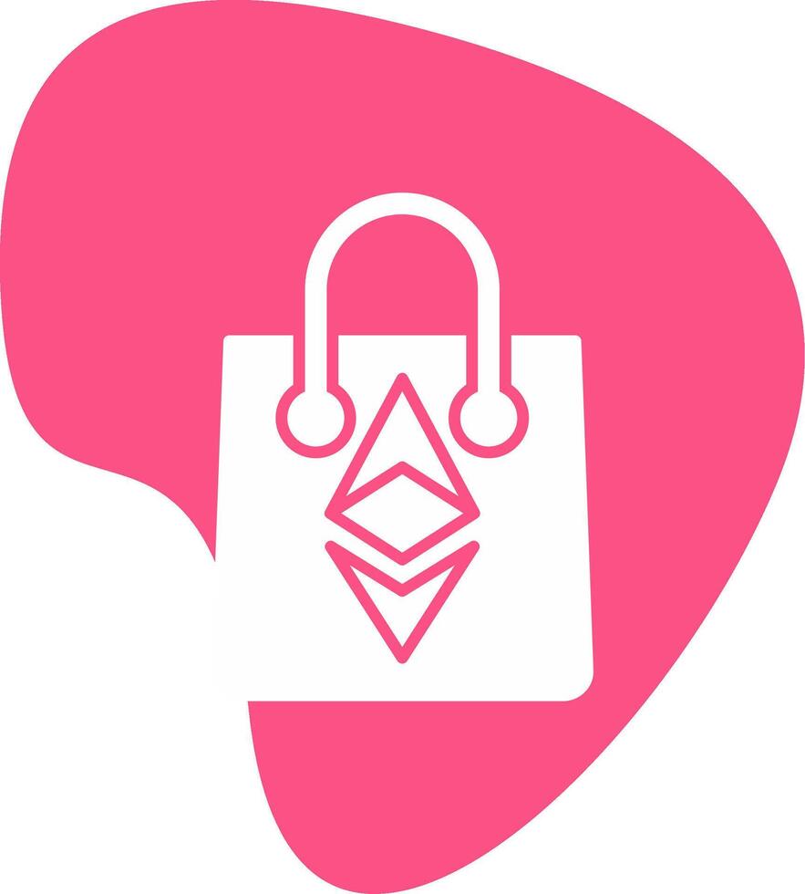 Ethereum Bag Vector Icon