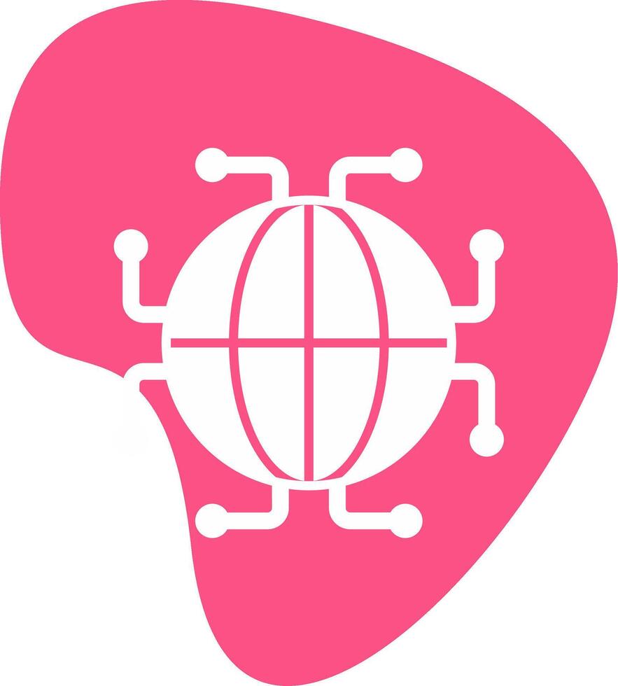 Digtal World Vector Icon