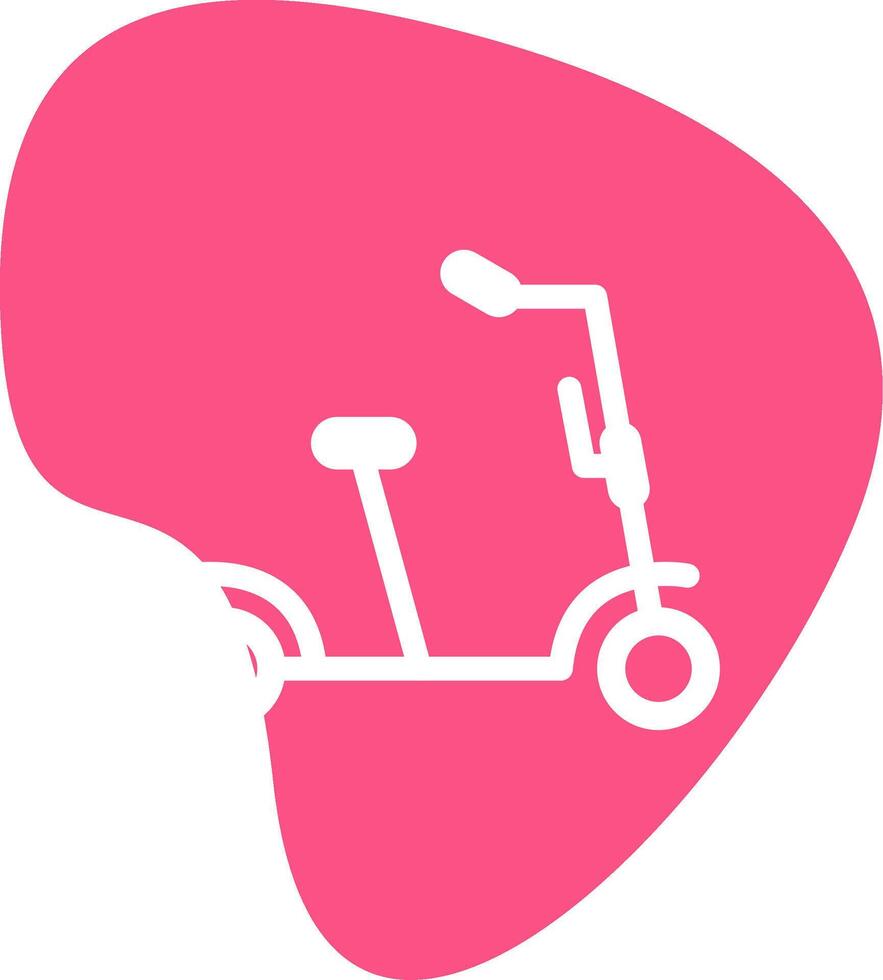 Kick Scooter Vector Icon