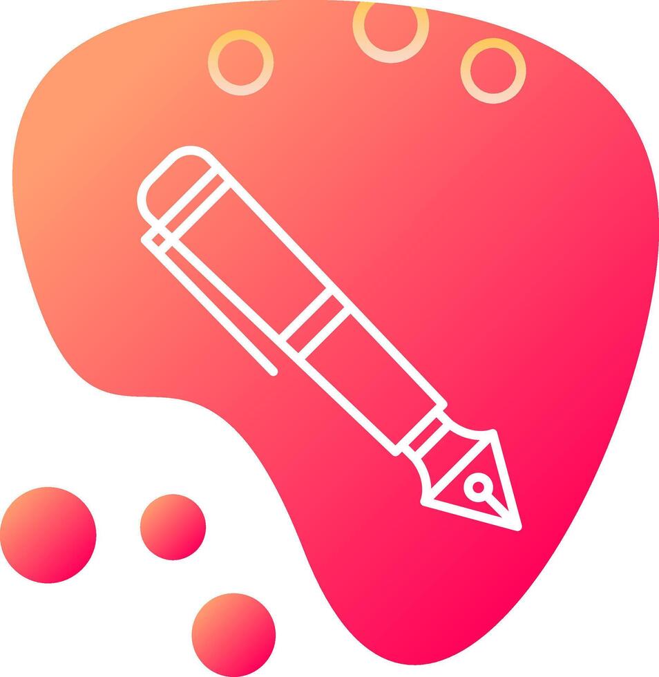 Fountain Pen Vector Icon