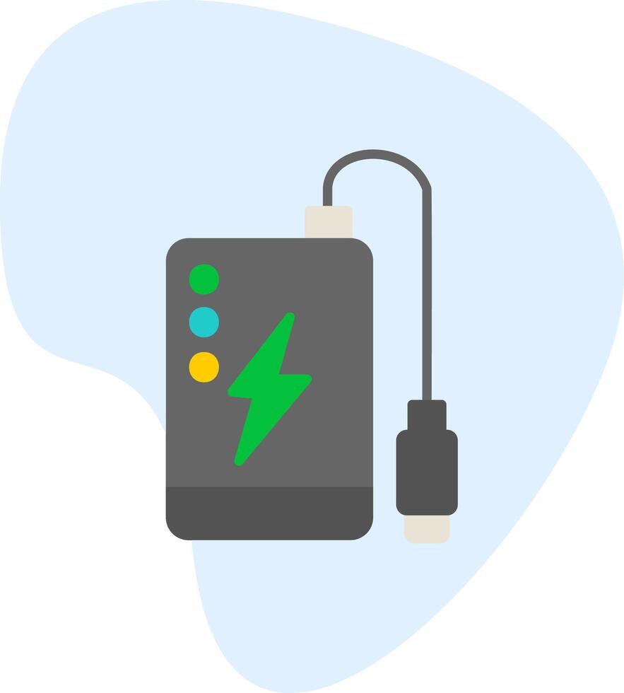 Power Bank Vector Icon