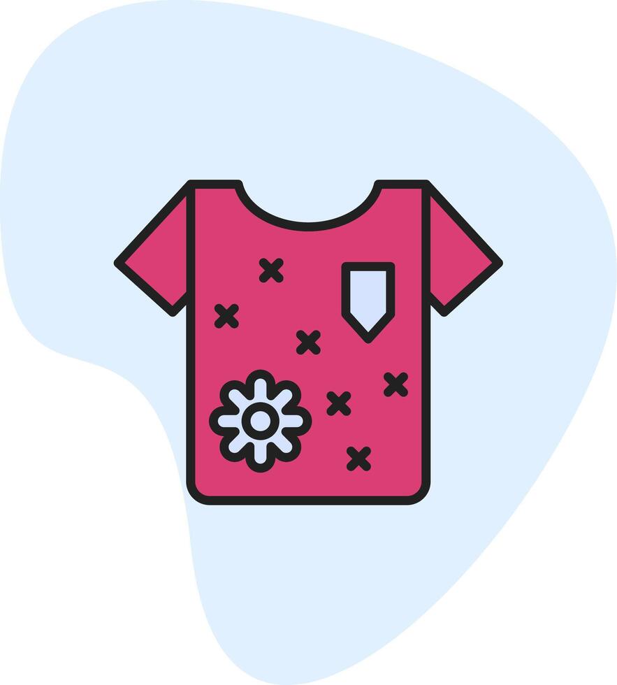 icono de vector de ropa