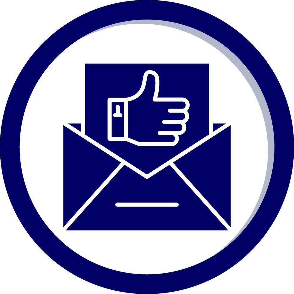 Email Like Vector Icon