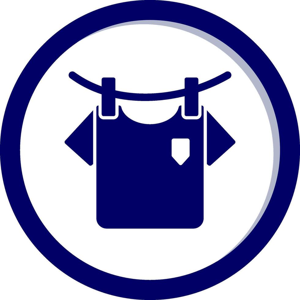 Washing Clothes Vector Icon