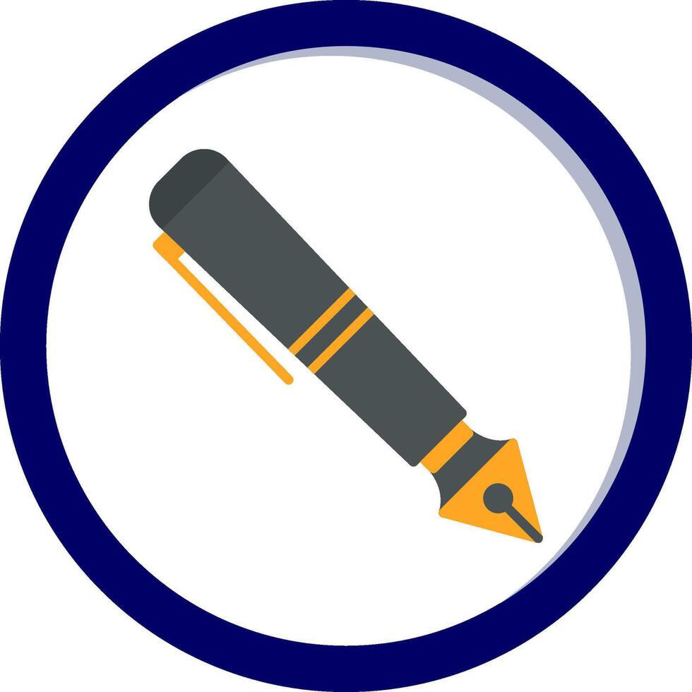 Fountain Pen Vector Icon