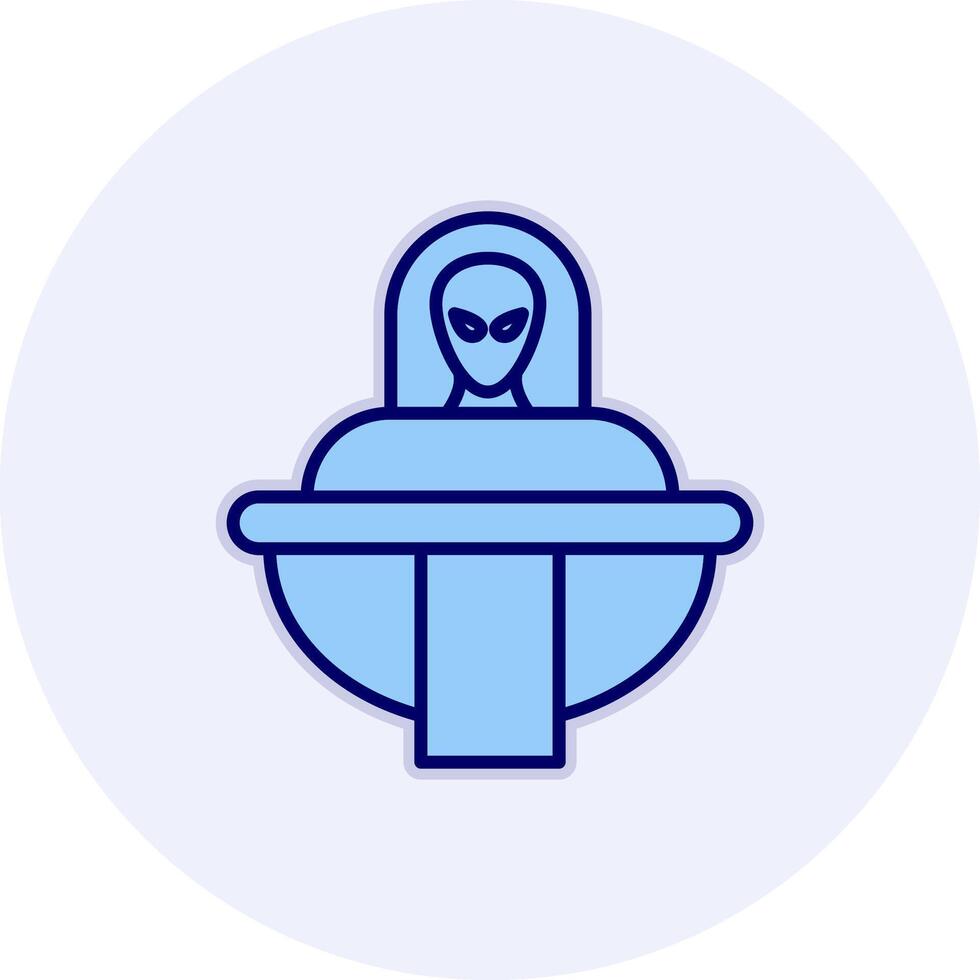 Spaceship Vector Icon