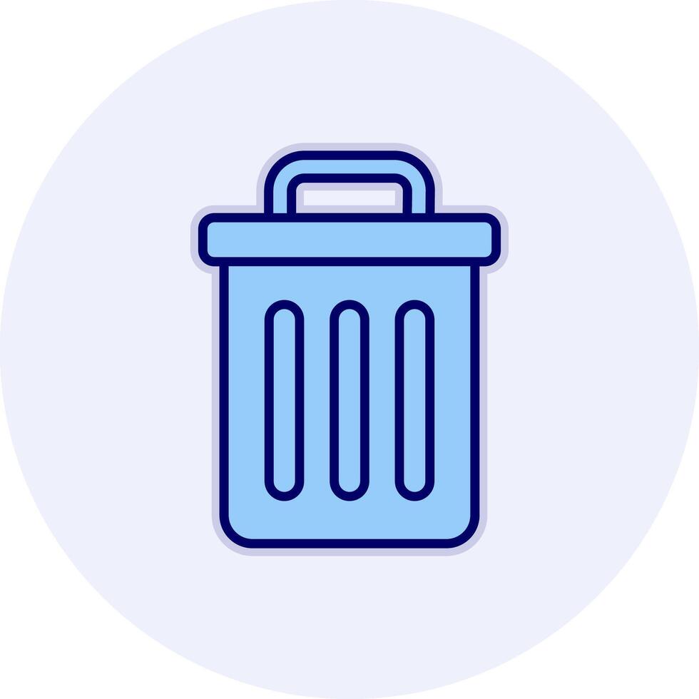 Trash Bin Vector Icon