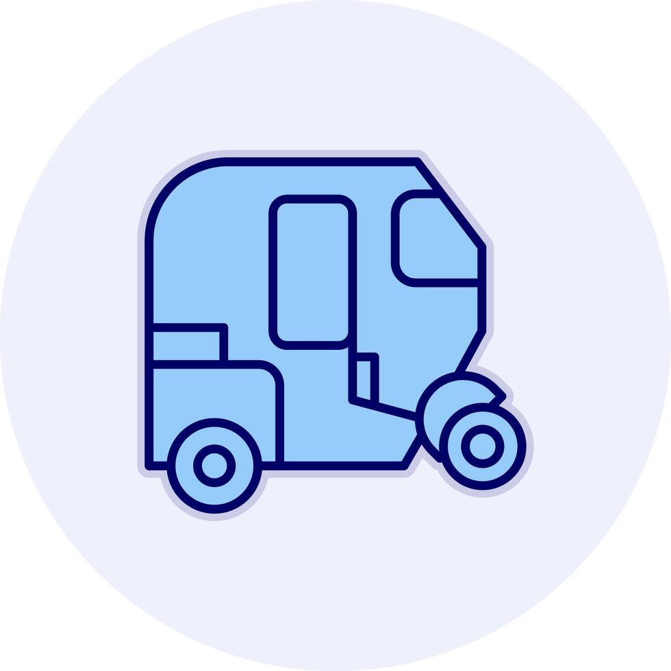 Tuk Tuk Vector Icon