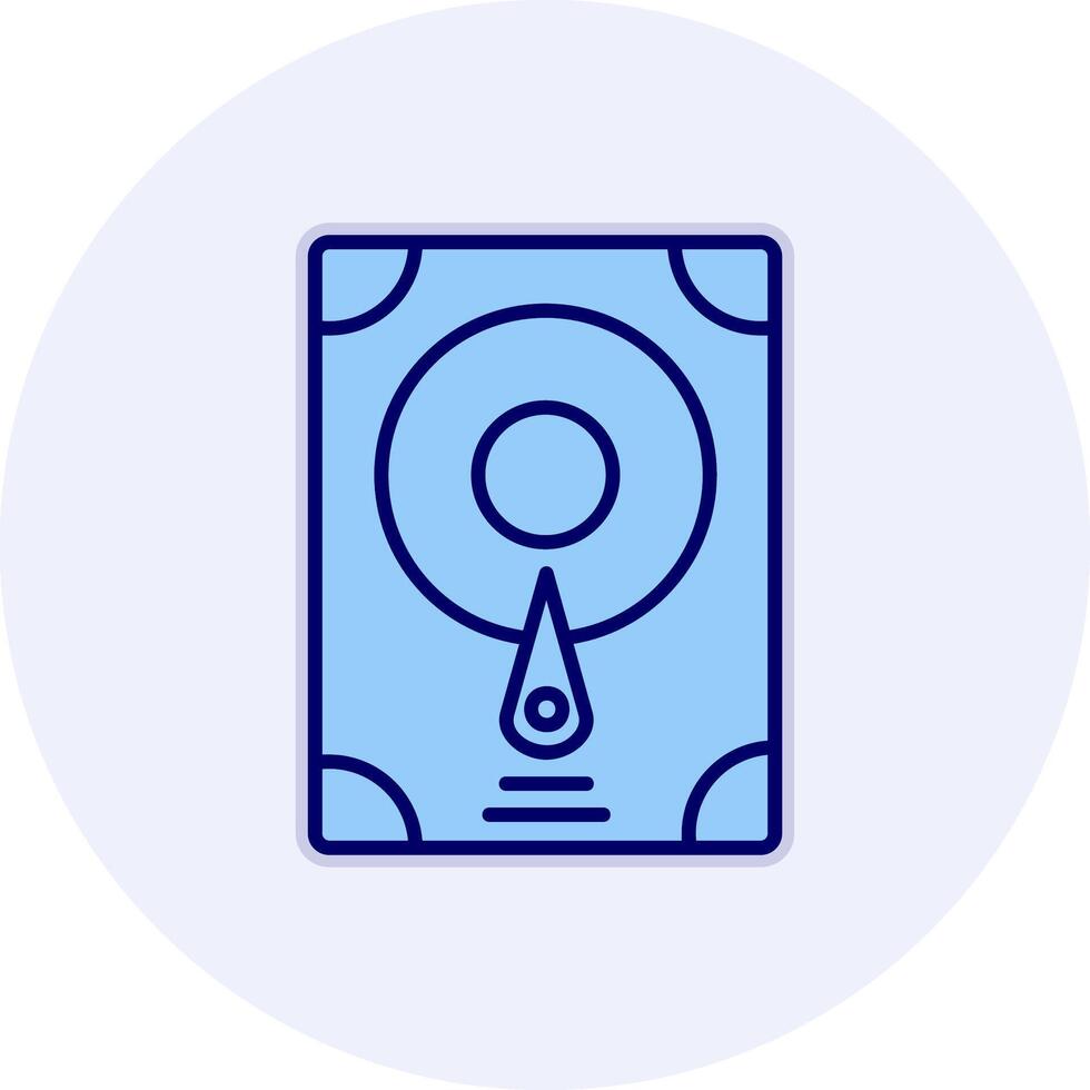 Hard Disk Vector Icon