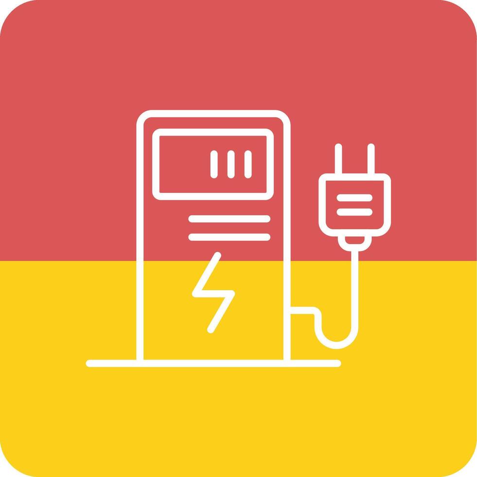 Electric Charge Vector Icon