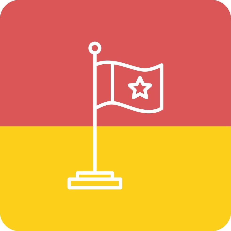 icono de vector de bandera