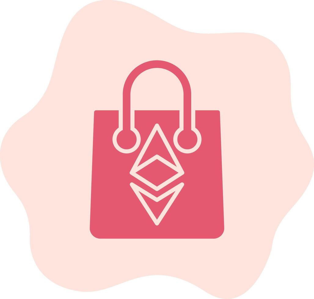 Ethereum Bag Vector Icon