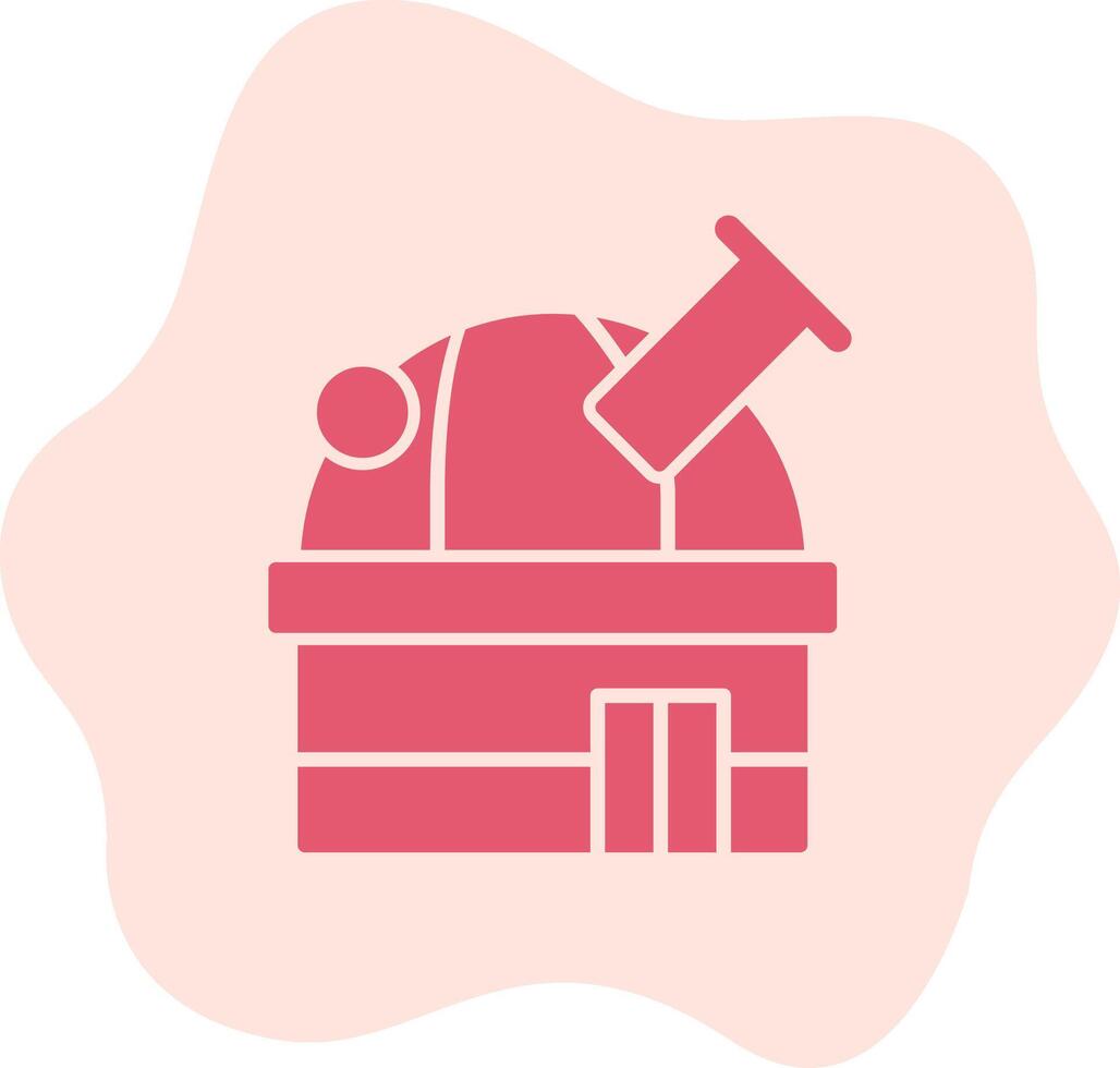 Space Observatory Vector Icon