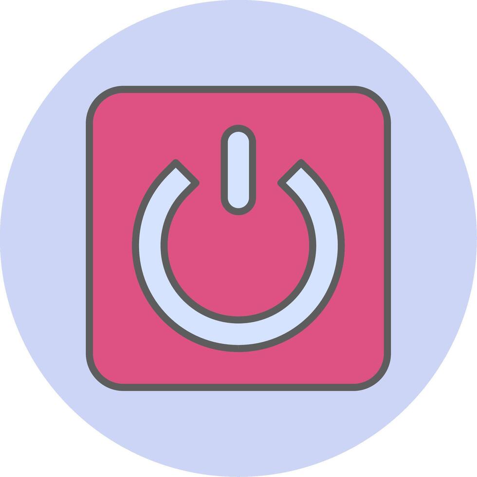 Power Button Vector Icon