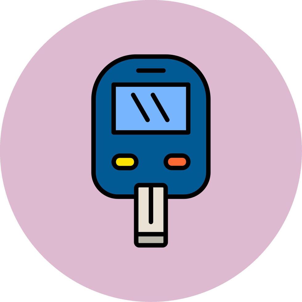 Glucometer Vector Icon