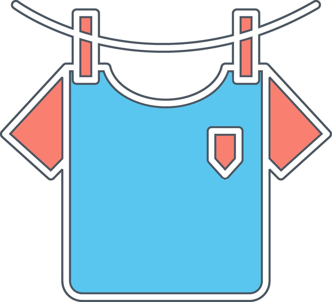 Washing Clothes Vector Icon