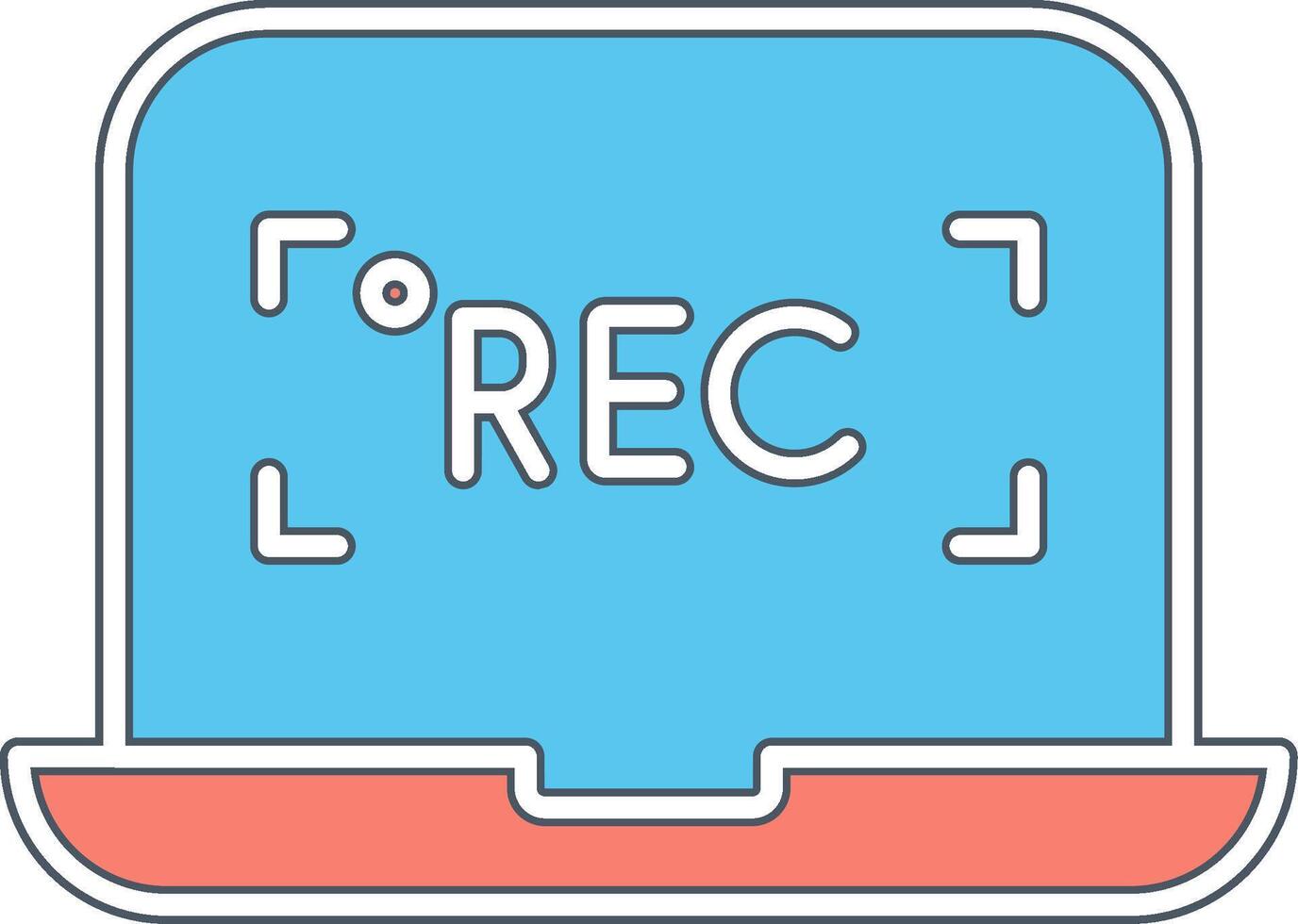 Recording Vector Icon