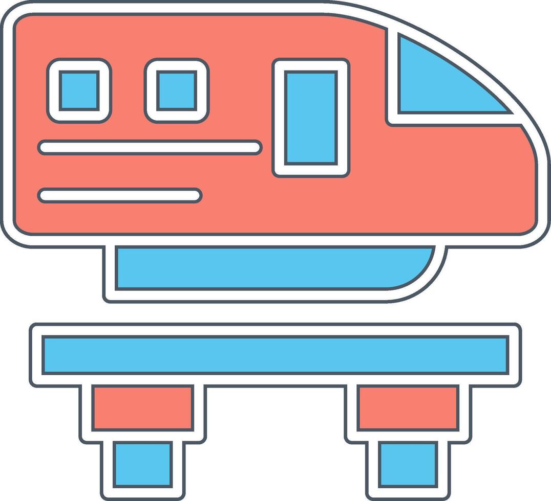 Monorail Vector Icon