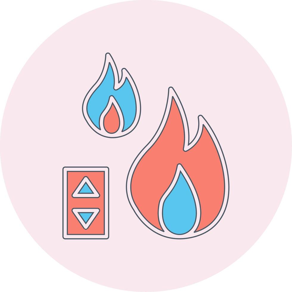 Temperature Control Vector Icon