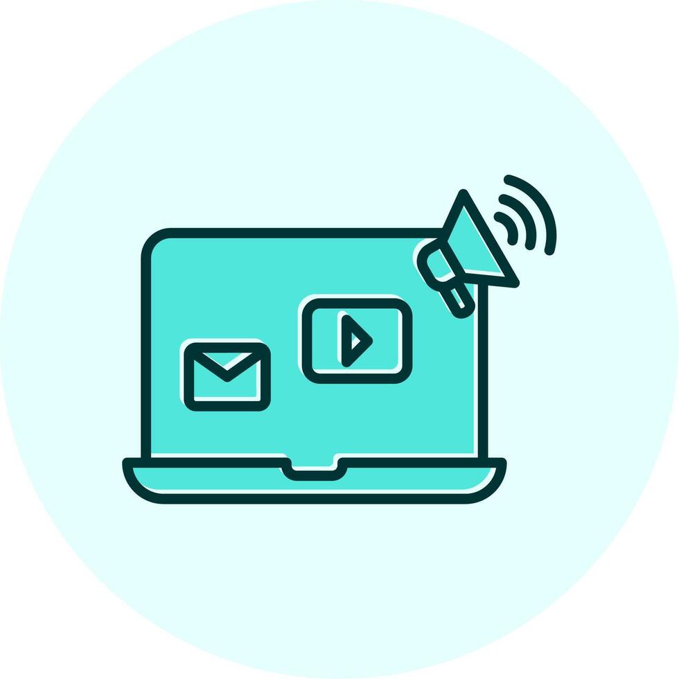 Social Media Marketing Vector Icon