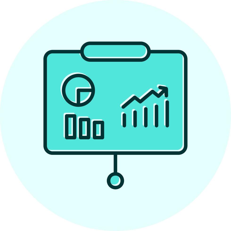Work Presentation Vector Icon