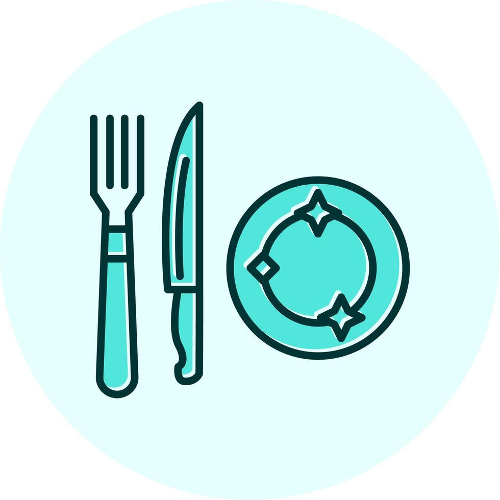 Dinning Vector Icon