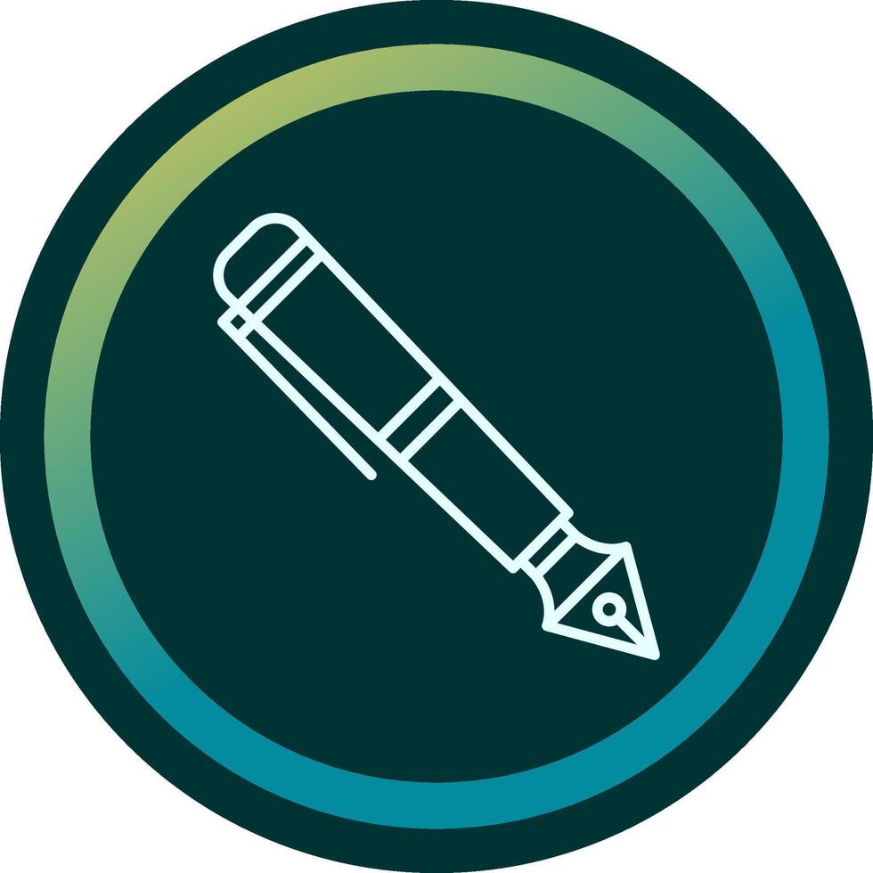 Fountain Pen Vector Icon