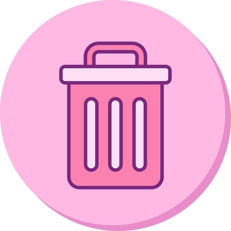 Trash Bin Vector Icon