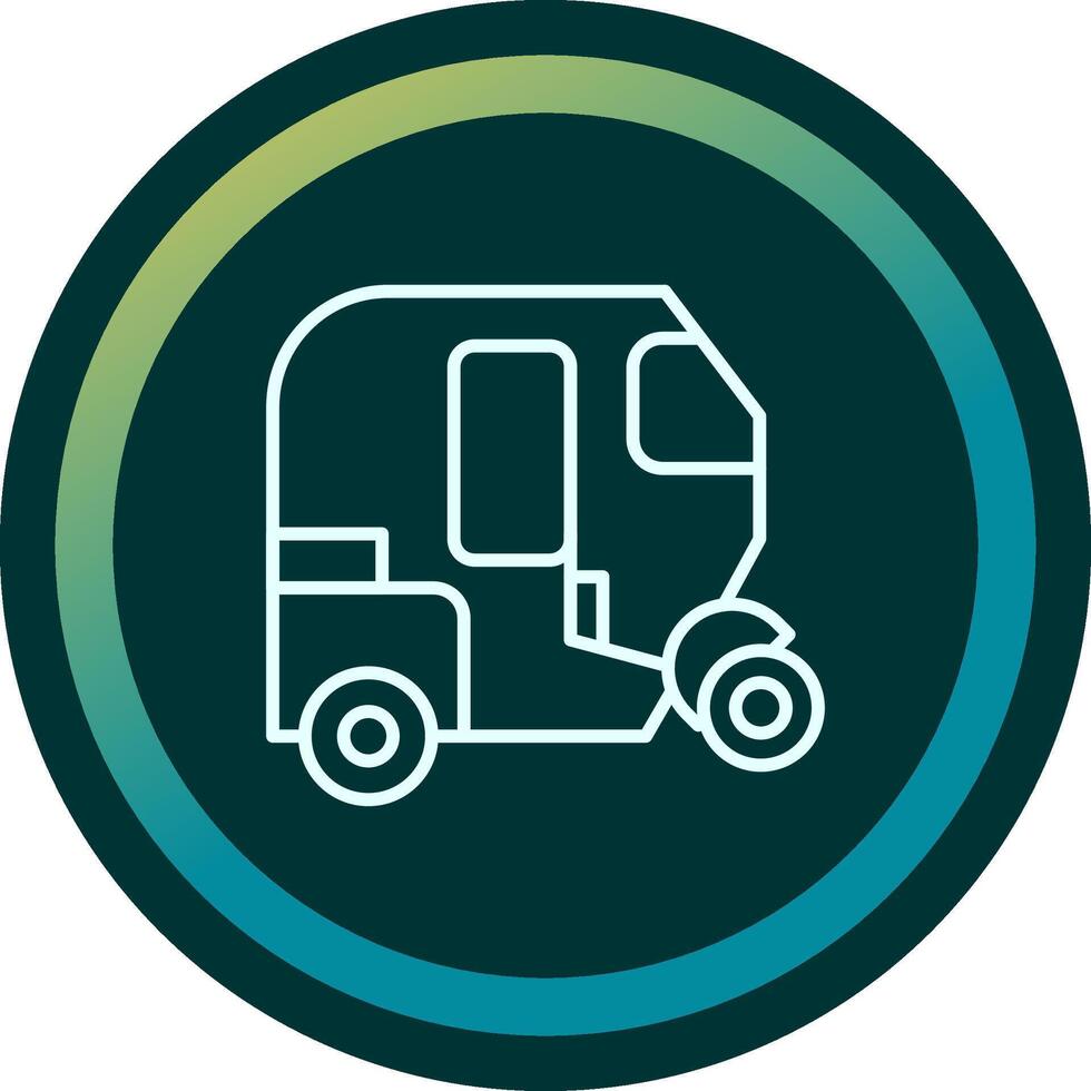 Tuk Tuk Vector Icon