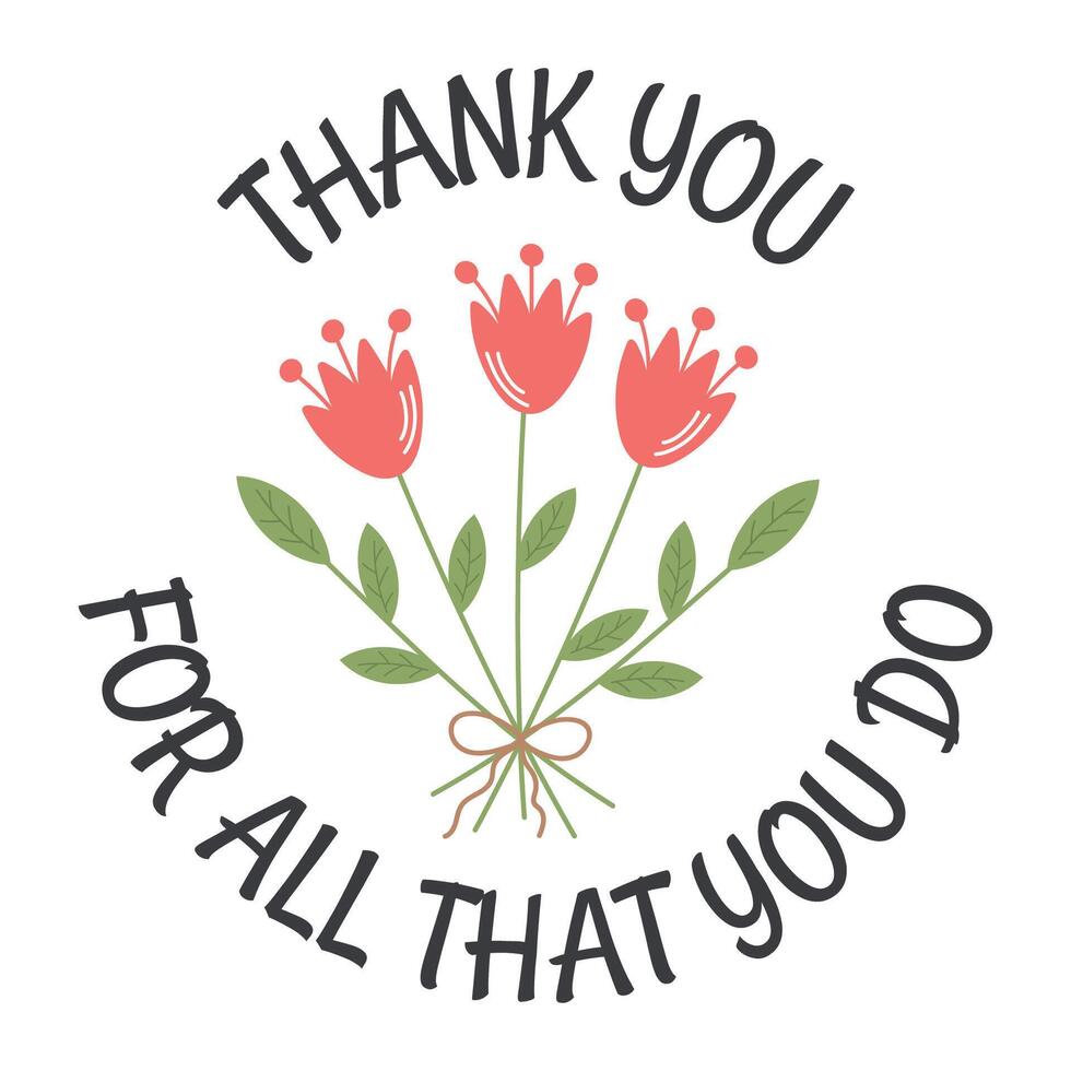 Thank You for Everything, Thank You Greeting Card Thank You for Everything, Thank You Greeting Card