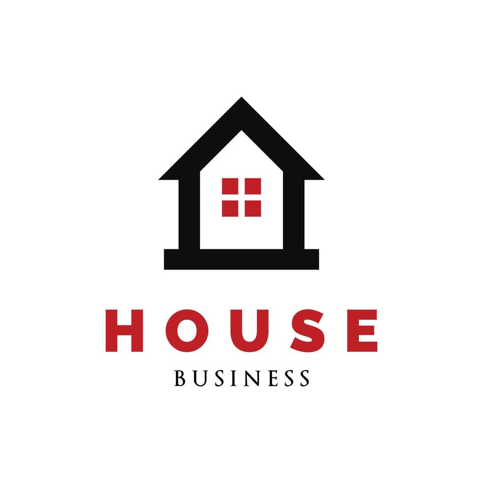 Real Estate or House Icon Logo Design Template vector