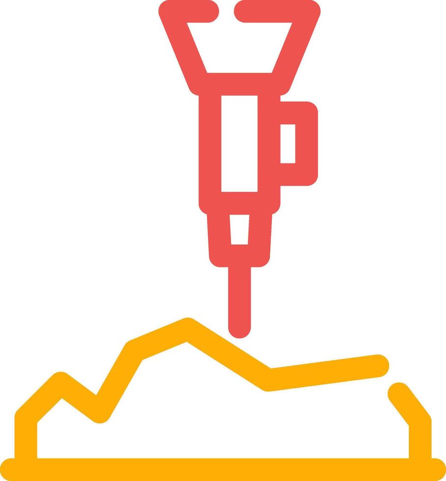 Mining Creative Icon Design vector