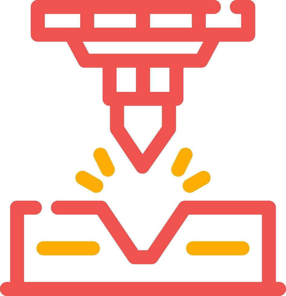 Bending Creative Icon Design vector