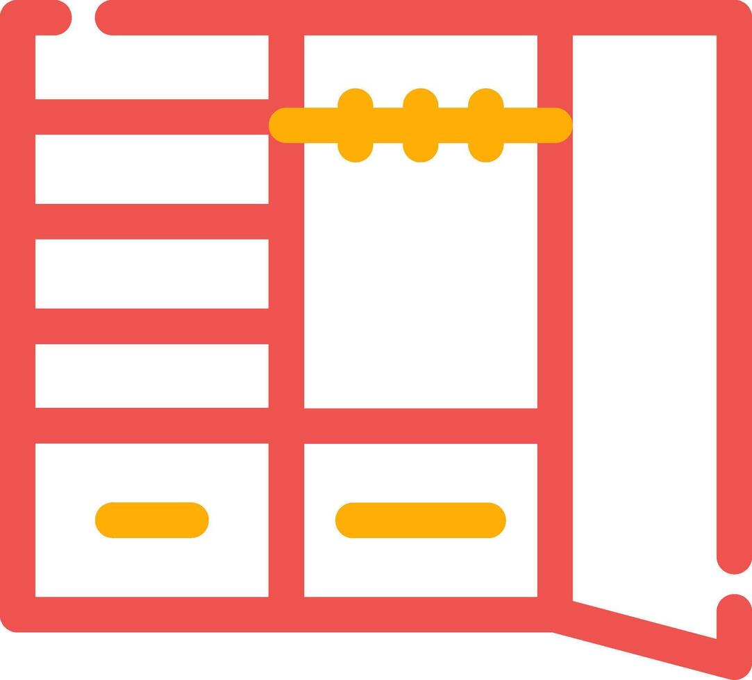 Closet Creative Icon Design vector